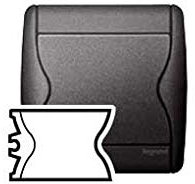 Legrand 085900 Enjoliveur Sagane Graphimat - VV - poussoir - permutateur - obturateur