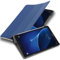 Cadorabo Hülle kompatibel mit Samsung Galaxy Tab A 2016 (10.1 Zoll) Tablethülle mit Auto Wake Up aus Kunst Leder Flip Klappbare Magnetische Cover Hülle für Galaxy Tab A 2016 (10.1 Zoll) Tasche in Blau