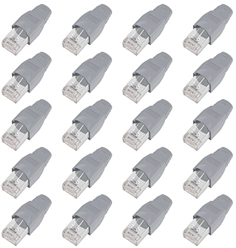 ShipeeKin 20x Skärmade RJ45-kontakter