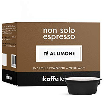 Il Caffè Italiano - 80 Capsule Tè al limone - Compatibili con Macchine da caffè Lavazza a Modo Mio - Frhome