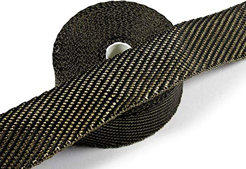 1016113 X-Parts PRO GOLD 15m x 5cm NATURAL Titan Hitzeschutzband Auspuff Band Lava Lawa
