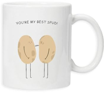 New Spirit Original You're My Best spud, Potato, Mug, Funny, Fun, Cute, Drinks Mugs, Drinks Cup, Tea, Coffee, Household Accessories, Kitchen Accessories