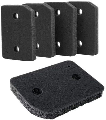 BAPPKON 5 x Filter für Wäschetrockner Schwammfilter für Miele T1 Trockner 9164761, Trocknerfilter Ersatz