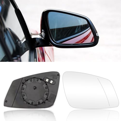 Altsbaos 1PCS Compatibile con BMW Serie 1 2 3 4 5 6 7 i3 X1 Specchietto F20 F21 F22 F23 F45 F46 F30 F31 F32 F33 F34 F36 F48 F10 F11 F12 F13 F01 F02 F04 F06 F07 Specchio Retrovisore Riscaldato-Destro