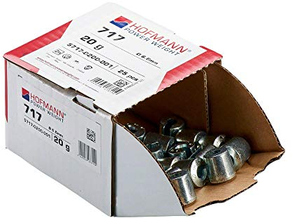 Hofmann Power Weight 25x Auswuchtgewicht Steckgewicht Motorrad Typ 717 20 g Speichengewicht wuchten Zweirad Zubehör