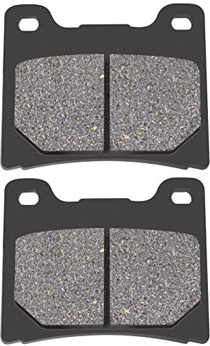 1 paio di pastiglie freno posteriori per moto Compatibile con Yamaha TDM 850 1991-2001/RZ 350 L/N/NC11 1984-1985/XJ 400 S Seca II 1993/RJ/RJC/RK/RKC/RL/RLC 1990-2000/YFZ 750 R/SP 1993-1996