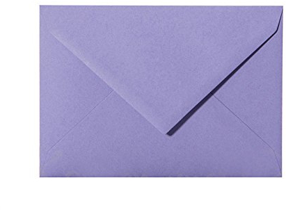 Paper24 je 25 Briefumschläge 140x190 mm Lila