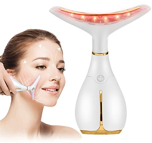 Ms.W Appareil Anti Rides Visage, Appareils Lifting Massage Visage, Anti-âge Soin de Peau Beauté Appareil, Masseur Tonification Levage Pour Le Visage, Réduction des Pores, Rechargeable