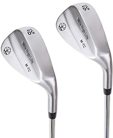 Mile High Life | Entry Level Golf Sand Wedge Sets | Beginner’s Golf Gap Wedge Sets | Lob Wedge Golf Clubs for Men & Women (50/56 Degrees Set)