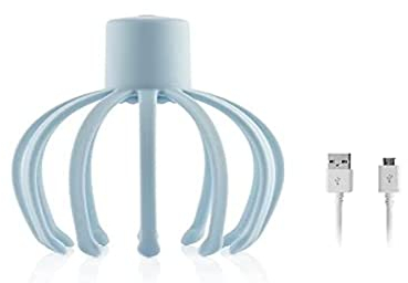 InnovaGoods® Masajeador de Cabeza Recargable Helax - Alivia el Estrés y la Tensión, Ideal para el Hogar y el Trabajo