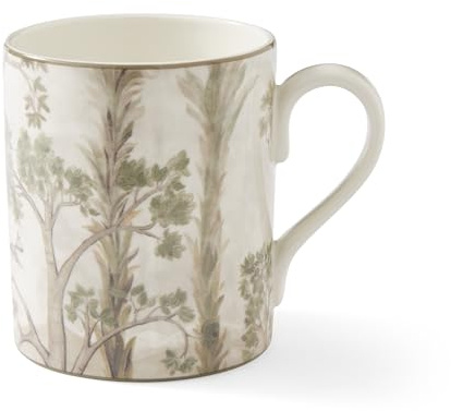 Spode Kit Kemp 16oz Tall Trees Mug | Enchanted Forest Design | Porcelain | Dishwasher and Microwave Safe | For Coffee and Tea | Fabulous Gift | Home or Office Use