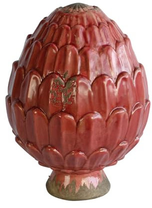 Manufaktur Lichtbogen Zapfen aus Keramik rot