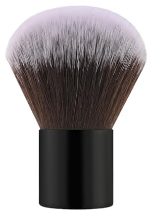 tiyiyok Pinceau Maquillage Professionnel, Pinceau Fond de Teint Fluide Angulaire Multifonction pour Poudre Libre, Blush, Base Teint & Highlighter, Pinceaux Maquillage Précision Expert