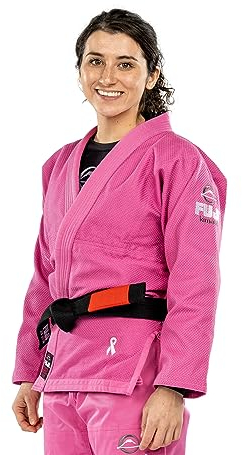 FUJI All-Around Brazilian Style Jiu Jitsu Uniform, Pink, Size W2