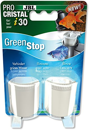 JBL Green Stop Set mit 2 Wasserfilter-Kartuschen für ProCristal i30 Für Aquarien