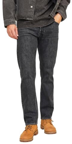 JACK & JONES Male Relaxed Fit Jeans JJICHRIS JJCLASSIC AM 079 NOOS Relaxed Fit Jeans