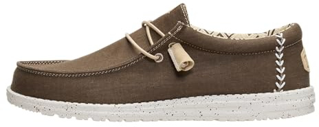 HEYDUDE Slip On Wally Stretch Canvas Natural 40