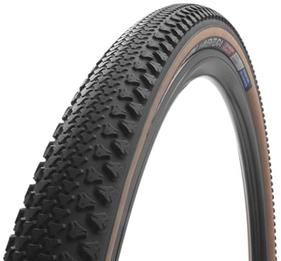Vredestein Aventura Gravel Pneu Tubeless Ready Technologie TriComp Protection optimale Contre Les crevaisons (Noir/Transparent, 700 x 45C - 45-622)
