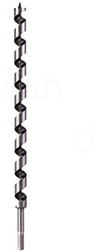 ARTPOL Slangborr 8 x 600 mm Lewis trä lång extra lång olika storlekar borr stickborr träborr träborr