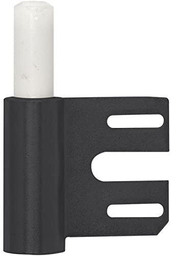 SIMONSWERK Türband-Rahmenteil V8100 WF für Gefälzte-Holztüren an DIN-Stahlzargen, Band ø 15 mm, schwarz