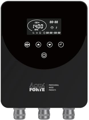 iSaverX Frequenzumrichter RB345 – Touchscreen Zeitsteuerung – Intelligente Poolpumpensteuerung – Verbesserte Filtration – Regelbare Pumpe nachrüsten