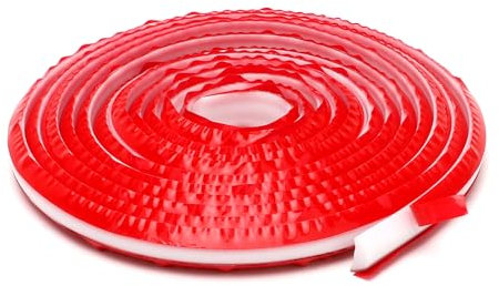 RANJIMA Flexible Zierleiste Selbstklebender Deckenleisten, Deckenleisten Selbstklebend, TPE Dreieck Deckenleisten, Wandleisten Viertelstab für Wand, Decke, Boden, Fliesen, Kanten, 3m, 27mm*20mm