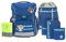 LÄSSIG 7-teiliges Schulranzen Set Kinder/School Set Slim Unique Dark Blue