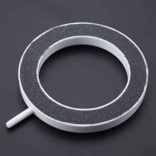Tnfeeon Diffuseur de Bulles d'oxygénation, Aérateur en Pierre Frittée Robuste de 1,5 de Diamètre, Facile à Installer pour Aquariums et Aquariums (125*H18mm)