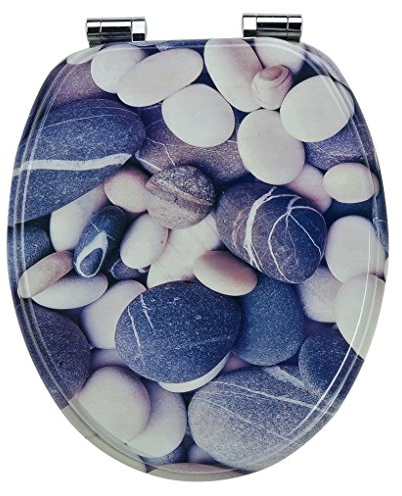 EISL Holzkern WC-Sitz GREY STONES mit Absenkautomatik, EDGS01SC