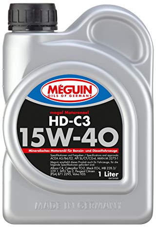 Meguin Megol HD-C3 SAE 15W-40 | 1 L | mineralisches Motoröl | Art.-Nr.: 4729