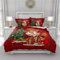 FANSU 3D Bettwäsche, Bedding Bedrucktes Bettbezug-Set 3 Teilig Hohe Qualität Microfaser Bequem Weich Haltbar Atmungsaktive Hypoallergen Bettwäsche Garnitur (220x240cm,Weihnachtsbaum)