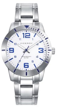 Viceroy Niño 401353-04 Reloj Acero Blanco - Pulsera Azul