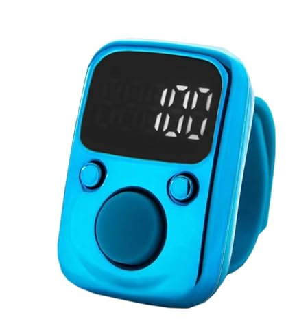 Digitaler Zähler – intelligenter wasserdichter Fingerklicker, Handzahlen-, tragbares Zählwerkzeug für Sport, Schulveranstaltungen, Rundenzählen, Trainingseinheiten, Punkteverfolgung und