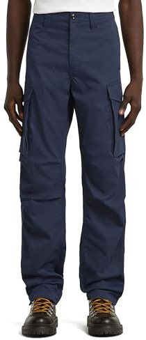 G-STAR Men's Core Regular Cargo Pants, Blue (salute D24309-E062-C742), 34W / 32L