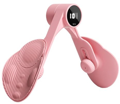 Kustimantu Allenatore del Pavimento Pelvico per le Donne - Rinforzo 'anca Gamba Addome Fessier | Allenatore Cosce Fianchi con Contatore | per Sport Casa All'aperto Addome Fessier Interni