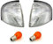 Depo Frontblinker Set in Weiß Blinker