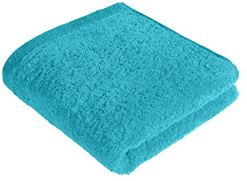 Cawö, Handtuch Life Style, Uni, Art. 7007 100 x 150 cm türkis