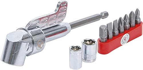 BGS Diy 20801 | Accessorio per cacciavite ad angolo per trapano | 10 pz.