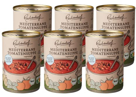 Reichenhof Tomatencremesuppe, 6er Pack (6 x 400 g) - Bio