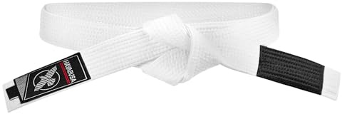 Hayabusa Ceinture de jiu-jitsu pour adulte, blanc, A3