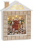 BRUBAKER Adventskalender aus Holz zum Befüllen - Bibelgeschichte Krippe mit LED Beleuchtung - Wiederverwendbarer DIY Weihnachtskalender 31.5 x 38.2 x 6.3 cm