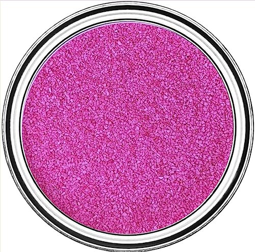 SABBIA COLORATA Decorazione Sottile 0,7-1,2 mm SHABBY TREND® IN VASO (1500 Gr, FUCSIA)
