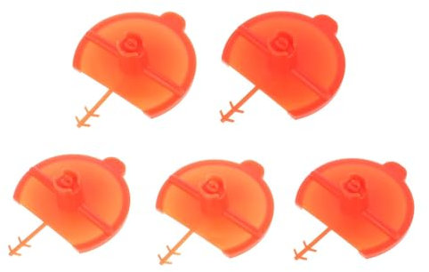 JISADER Pistolet à mousse de polyuréthane, buse de pulvérisation à ventilateur plat pour PTS, 5 pièces