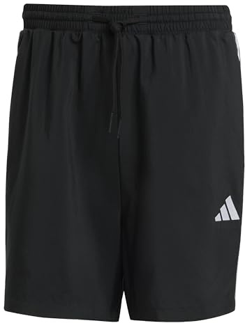 adidas Herren Essential Three Stripes Chelsea Base Short Shorts, Black/White, XL