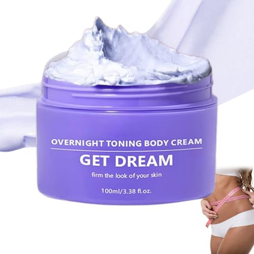 Get Dream Overnight Toning Whip, Firming cream For Loose Skin, Anti Cellulite Cream That Works While You Sleep, Helps Target the Appearance of Loose Skin and Boost Moisture on the Body