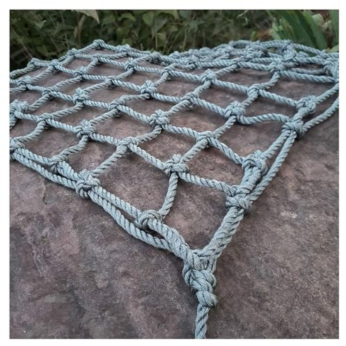 Filet d'escalade durable en nylon de 10 mm – Filet d'escalade anti-usure pour extérieur et intérieur pour enfants et adultes, 1 x 8 m, design tissé en maille