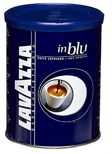 Lavazza Coffee Espresso in BLU 250g Grounded Tin