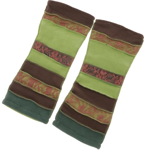 GURU SHOP Goa, Psytrance Beinstulpen, Stulpen, Knöchelwärmer - Lemon, Herren/Damen