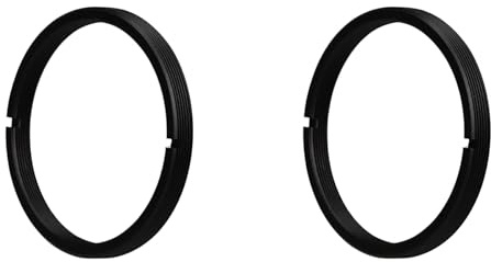 Remingtape 2 unidades M48 x 0,75 mm macho a rosca hembra M54 x 0,75 mm, convertidor, accesorios de fotografía telescópica.