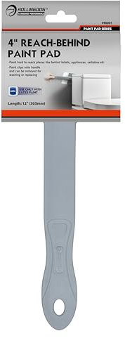 ROLLINGDOG Flat Paint Pad Behind Radiators- 4 Paint Pad for Hard to Reach Places,for Behind Toilets, appliances